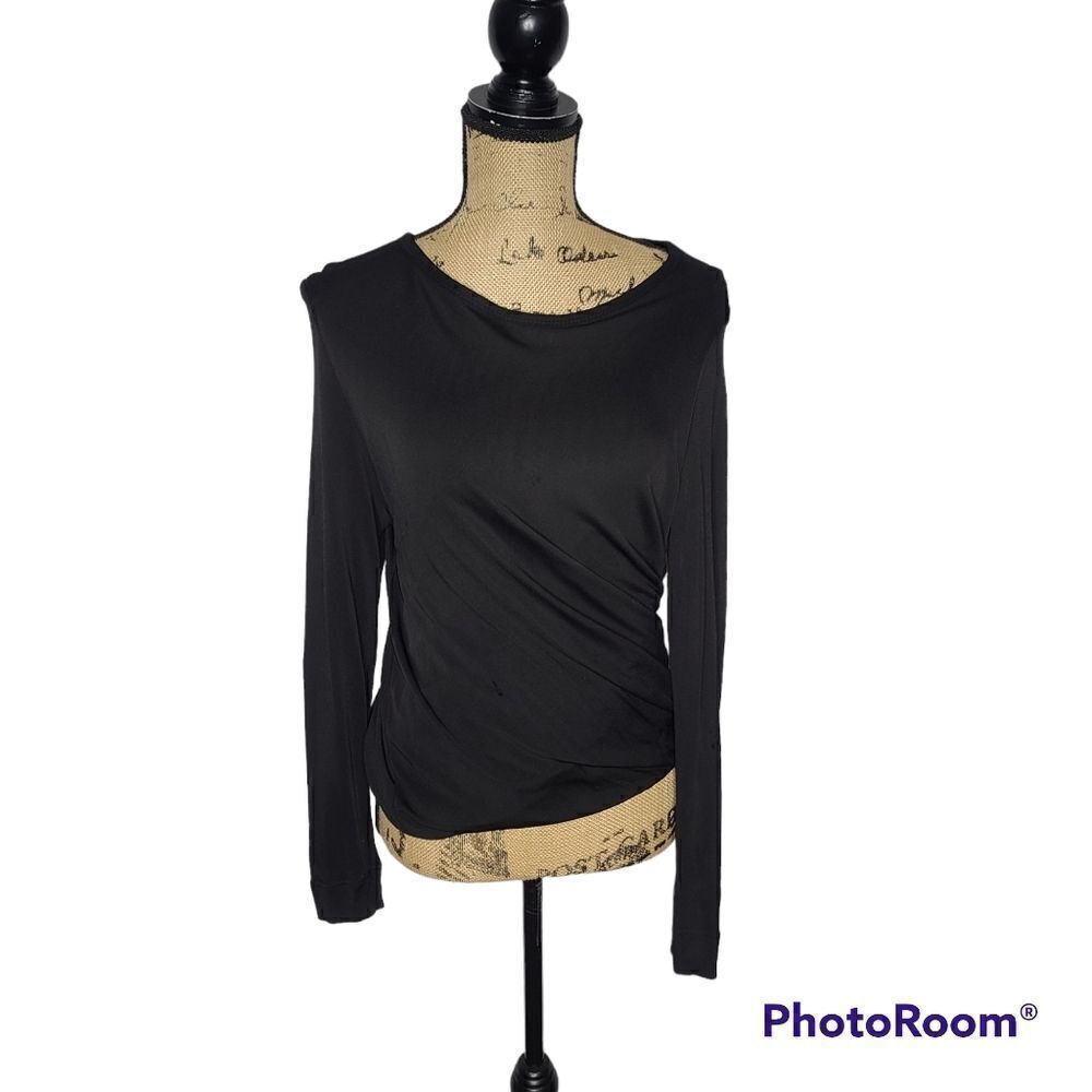❤️Moschino Black Stretchy Long Sleeved Shirt